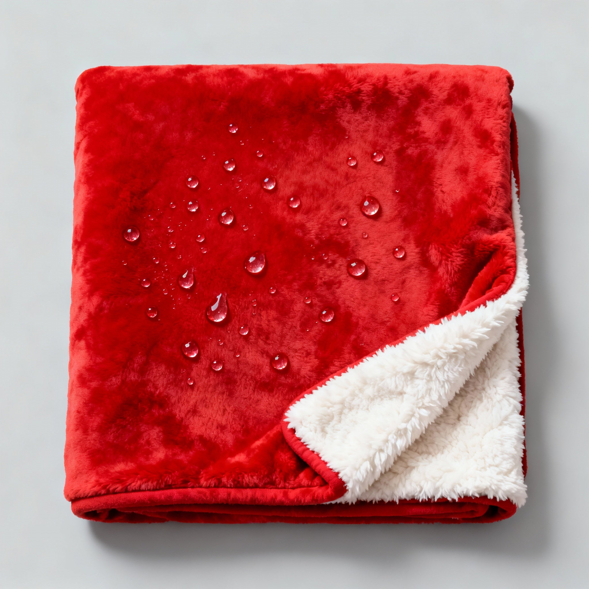 Sherpa-Fleece Waterproof blanket. Warm and Cozy