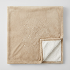 Sherpa-Fleece Waterproof blanket. Warm and Cozy