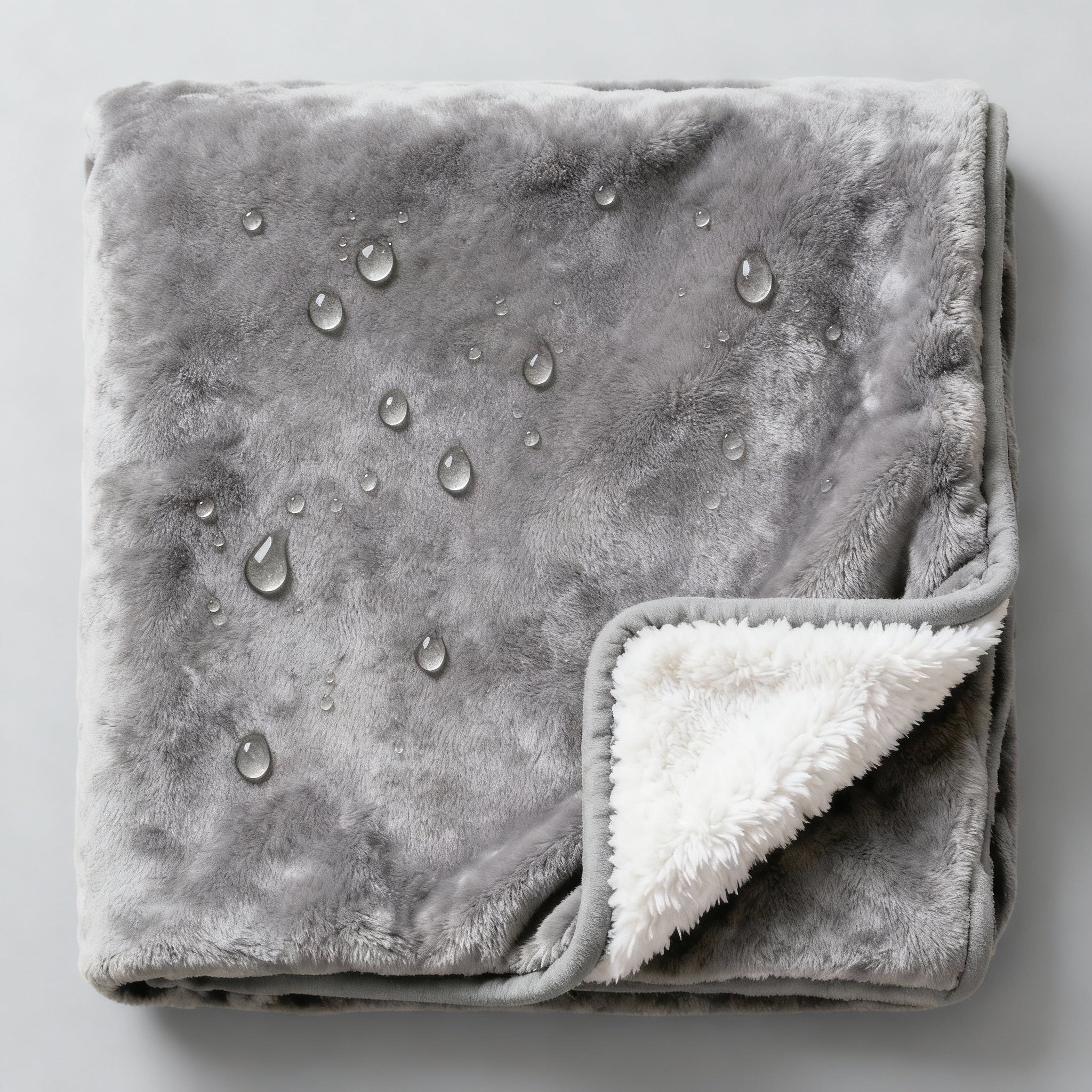 Sherpa-Fleece Waterproof blanket. Warm and Cozy
