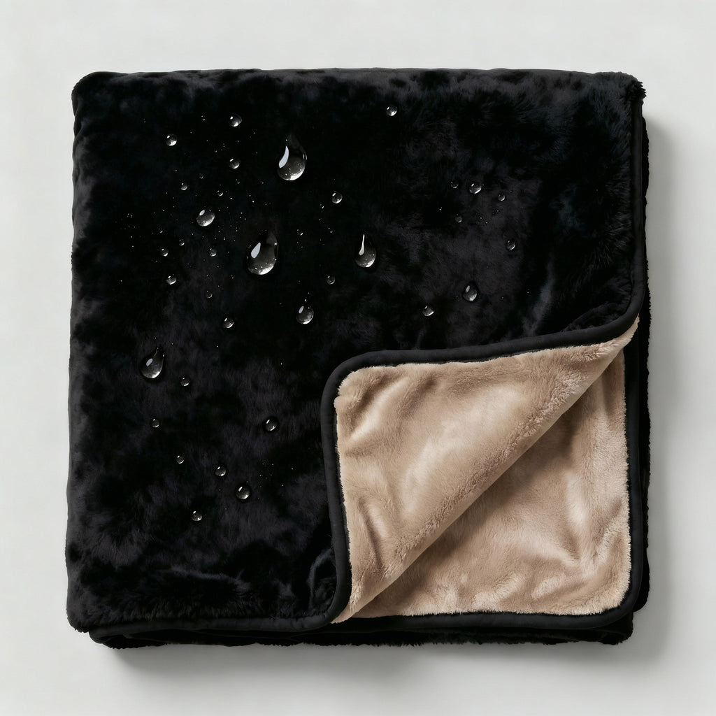 Double Fleece Reversible Waterproof Blanket