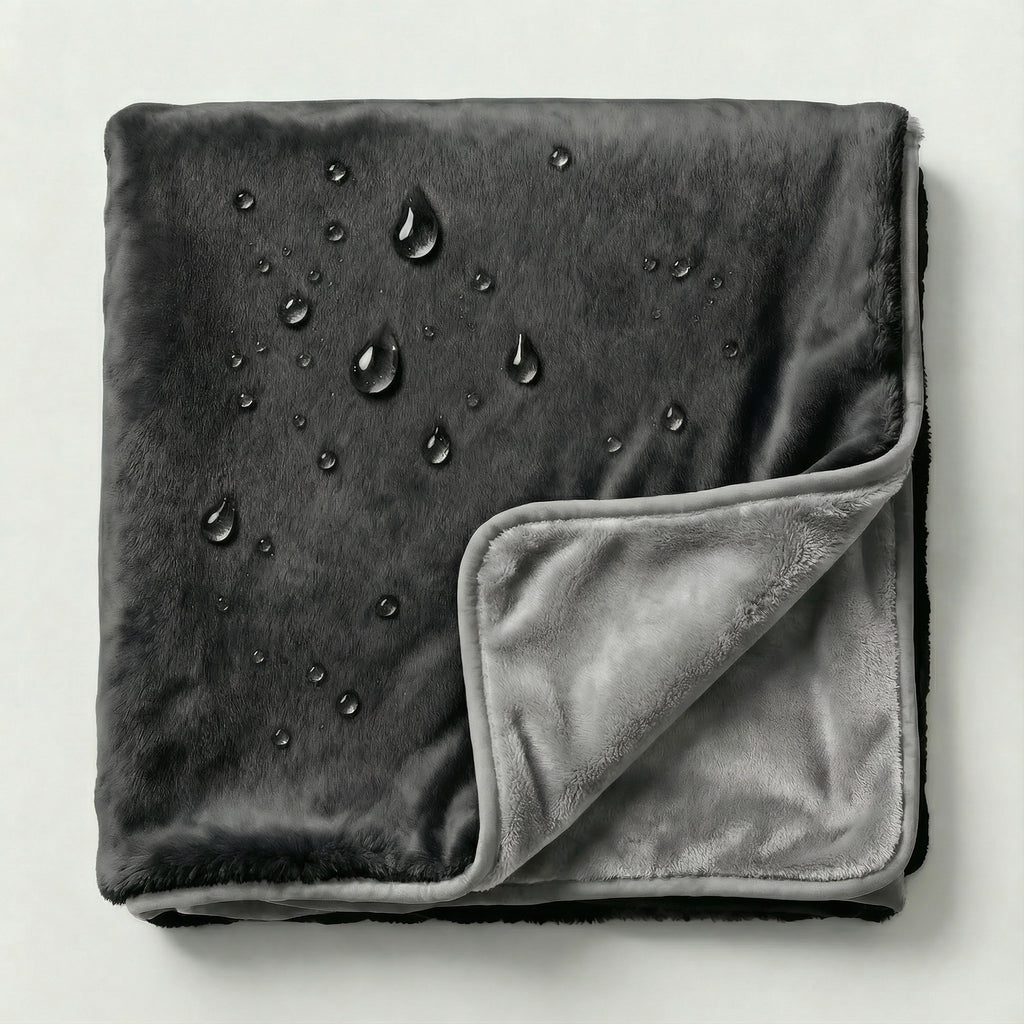 Double Fleece Reversible Waterproof Blanket