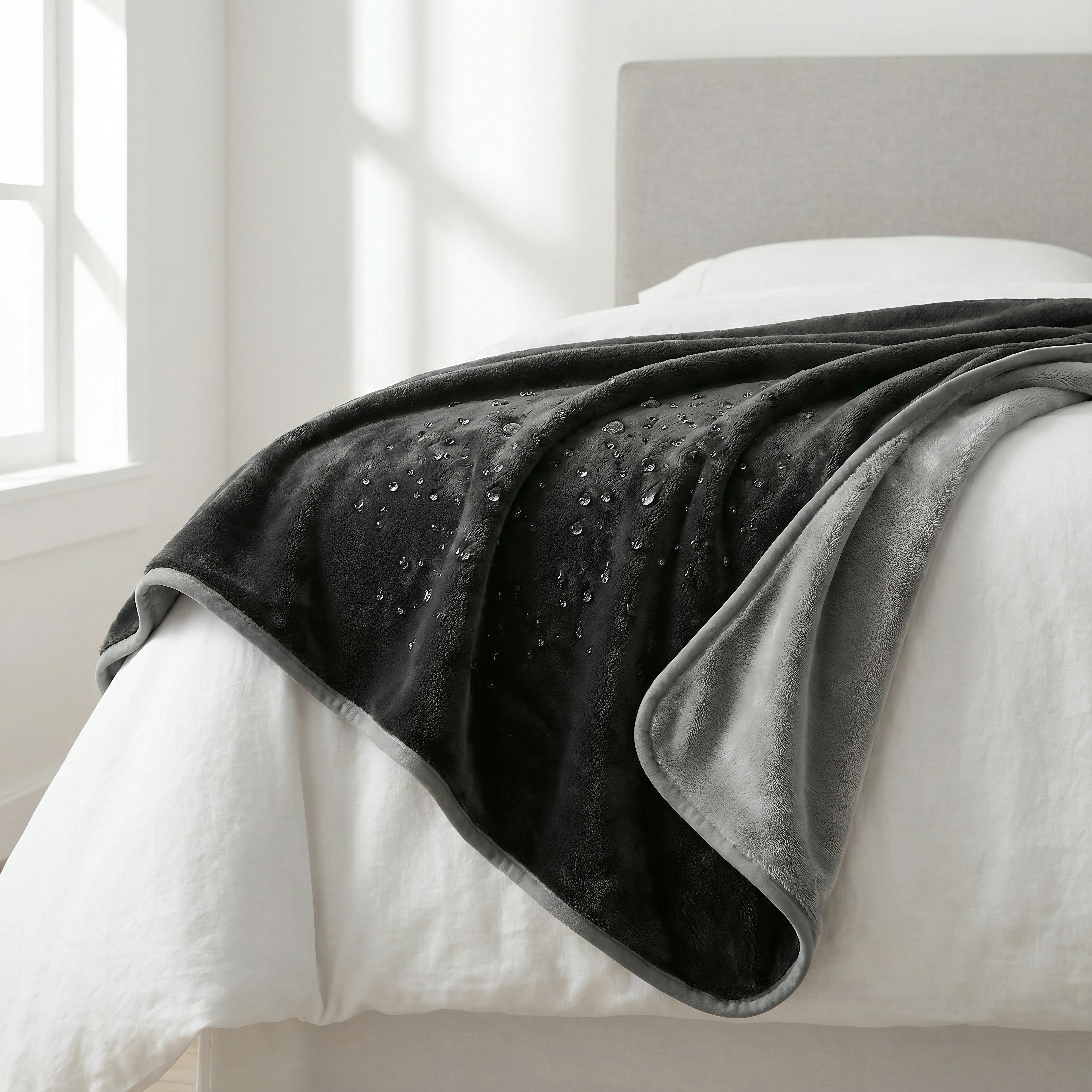 Double Fleece Reversible Waterproof Blanket